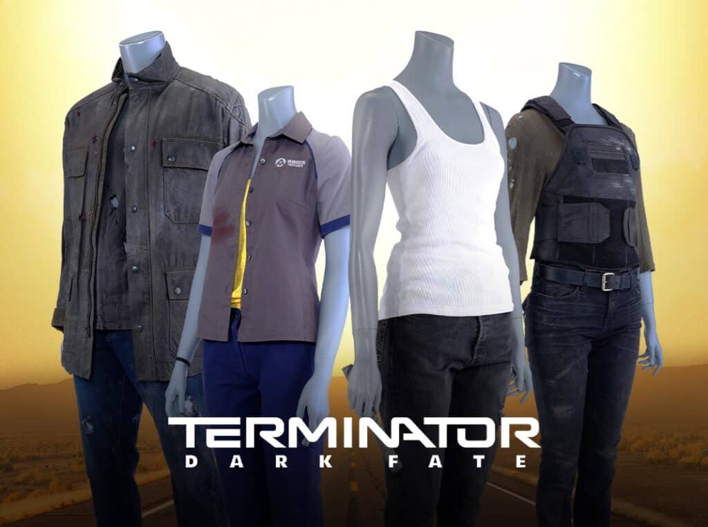 Propstore, Terminator: Dark Fate, wardrobe