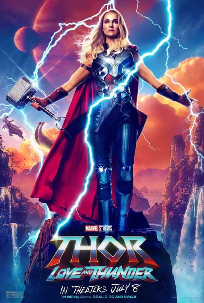 Thor: Love and Thunder, poster