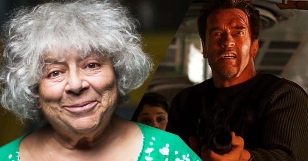 End of Days, Arnold Schwarzenegger, farting, actress, miriam margoyles