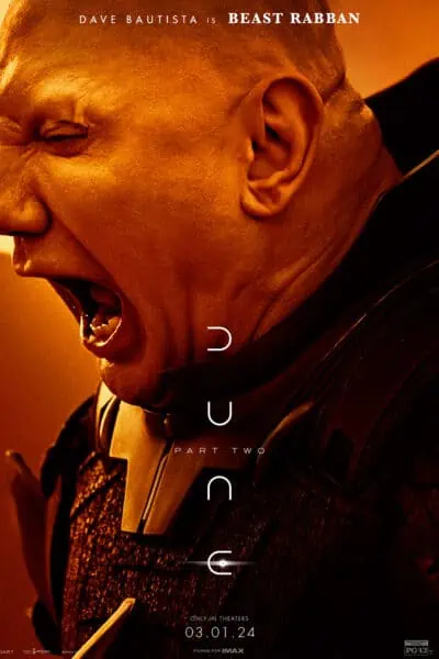 dune 2 character poster Dave Bautista