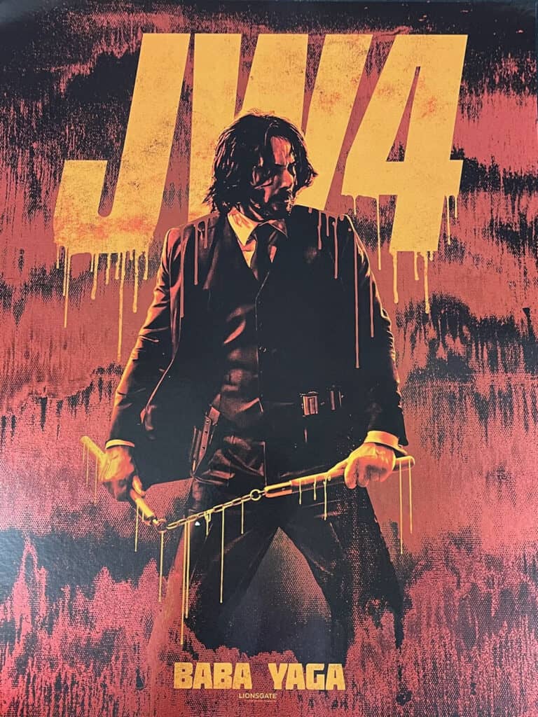 John Wick 4, John Wick 4 poster, Keanu Reeves