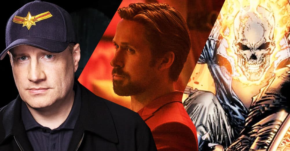 Kevin Feige, Ryan Gosling, Ghost Rider, MCU, Marvel, Marvel Studios