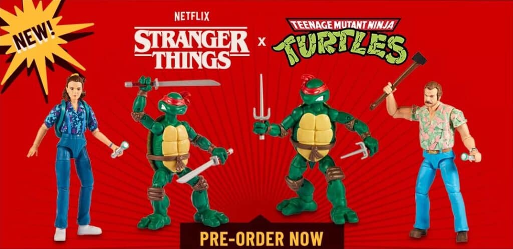 Teenage Mutant Ninja Turtles Stranger Things