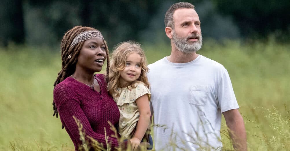 Andrew Lincoln Danai Gurira Rick Michonne