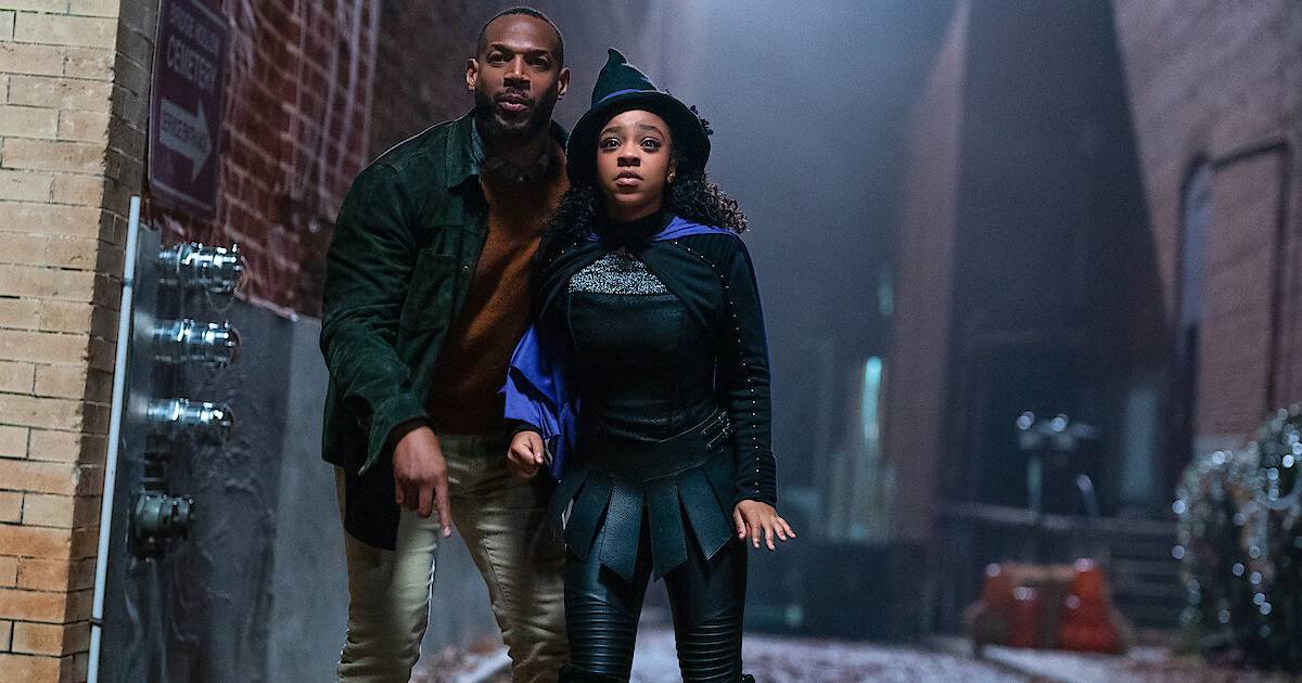 Stranger Things' Priah Ferguson stars in Netflix's Halloween-set horror comedy The Curse of Bridge Hollow. Co-starring Marlon Wayans