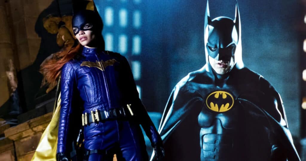 Batgirl image, Batman, Michael Keaton, Leslie Grace, Kevin Feige