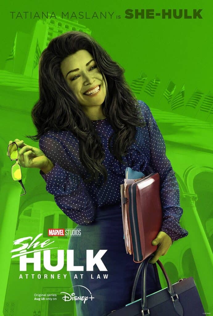 She-Hulk, poster, Jennifer Walters, Tatiana Maslany