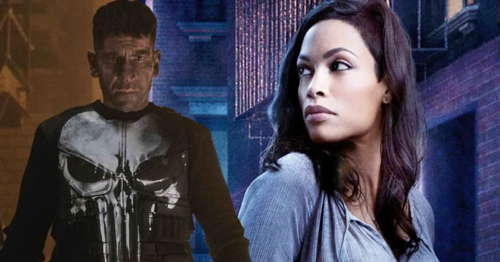 new Punisher series, Rosario Dawson, Jon Bernthal