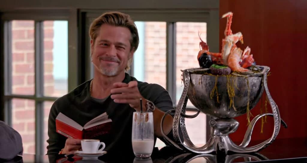 Brad Pitt, dinner auction