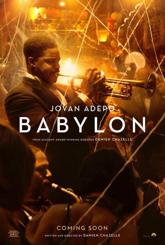 Babylon, Jovan Adepo, Damien Chazelle
