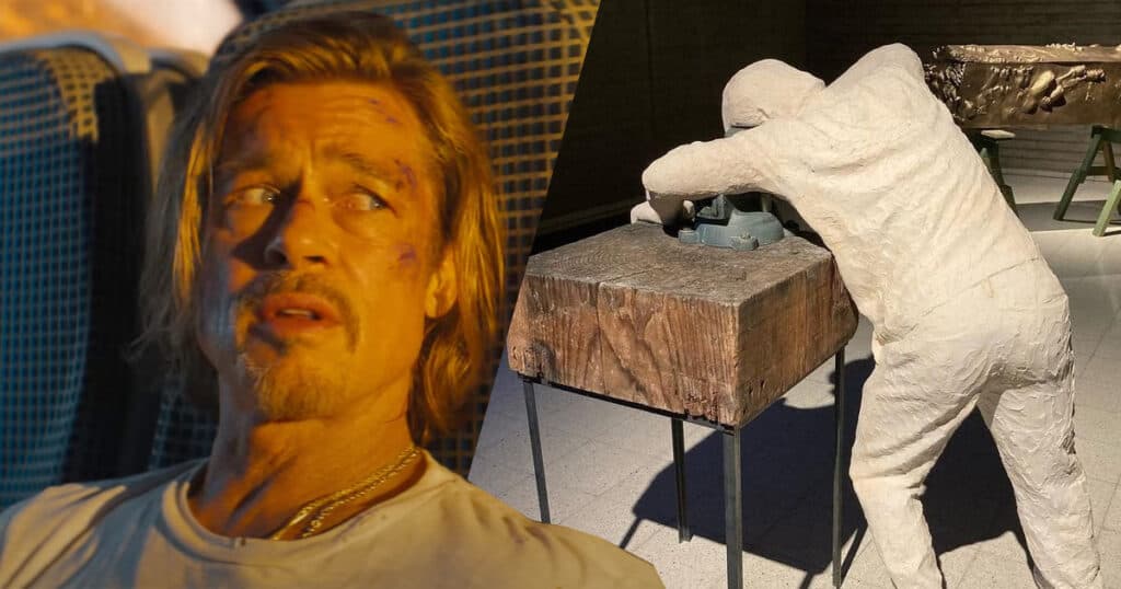 Brad Pitt debytoi veistoksia Finland galleriassa