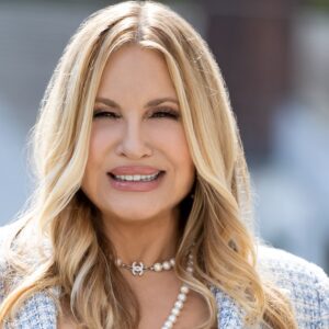 American Pie's Jennifer Coolidge plays Karen the Realtor in a video promoting Netflix's The Watcher, starring Naomi Watts and Bobby Cannavale