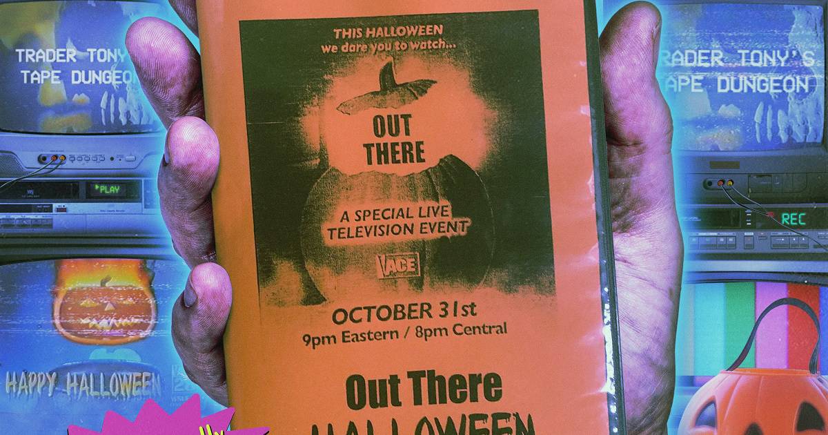 Chris LaMartina's WNUF Halloween Special sequel Out There Halloween Mega Tape is now available to purchase on DVD or VHS!