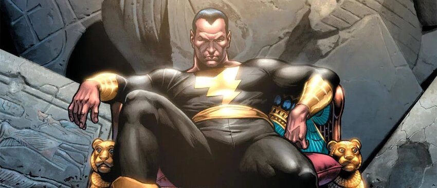 Black Adam Easter Eggs