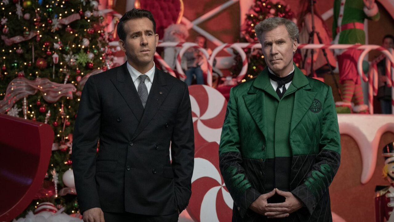 Spirited Posters: Ryan Reynolds, Will Ferrell in a Modern Christmas Carol