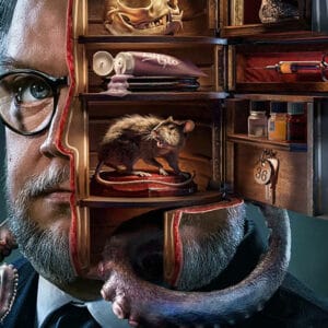 Guillermo del Toro says he is writing and designing a monster movie that might end up being his next directing effort.