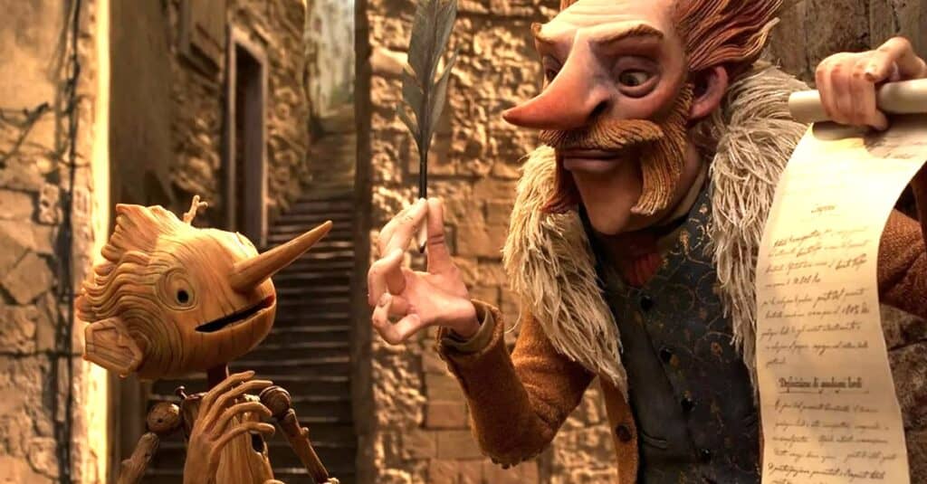 Netflix a dévoilé une nouvelle affiche pour Pinocchio de Guillermo del Toro, qui sortira en salles en novembre et sur Netflix en décembre.