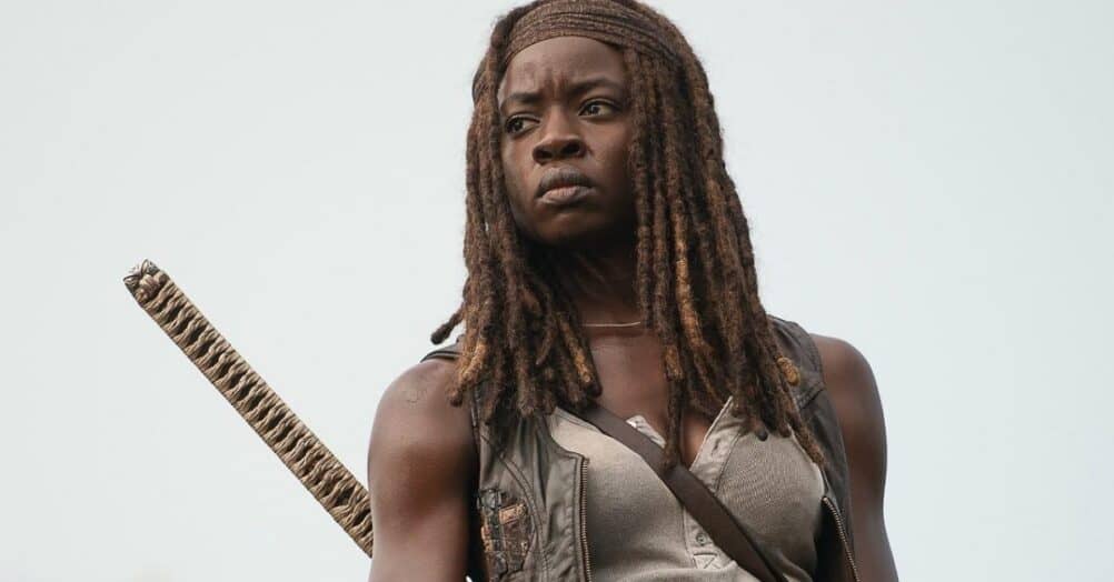 Dana Gurira, who plays Michonne, is a co-creator on the Rick and Michonne mini-series and is also a writer on the show.