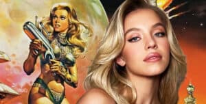 Sydney Sweeney confirms that her Barbarella reboot is still in the works, but won't say whether or not Edgar Wright is involved