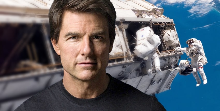 Tom Cruise, space movie, spacewalk