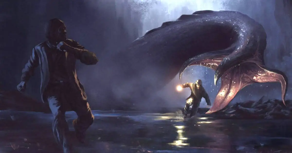 Guillermo del Toro has shared some CGI test footage from his scrapped H.P. Lovecraft adaptation At the Mountains of Madness.