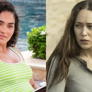 Brittany O'Grady of The White Lotus and Alycia Debnam-Carey of Fear the Walking Dead star in the sci-fi thriller It's What's Inside.