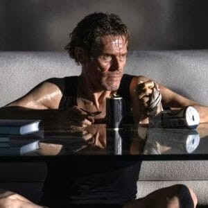 Willem Dafoe plays a thief who gets trapped in a penthouse in the psychological thriller Inside. Trailer is now online.