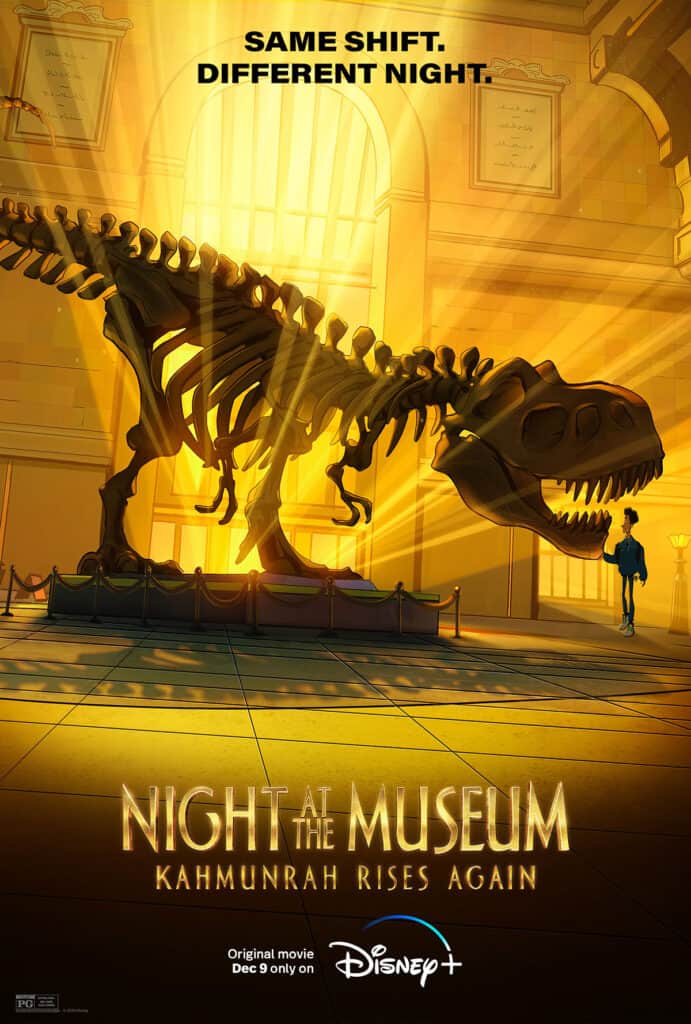 Night at the Museum: Kahmunrah Rises Again trailer, key art, poster, Disney+