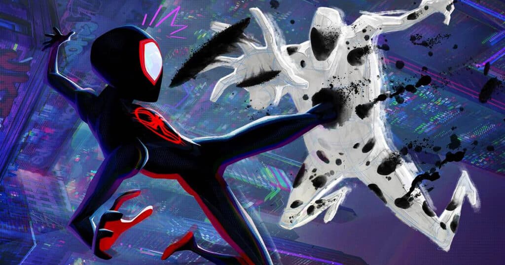 Spider-Man: Across the Spider-Verse, animación