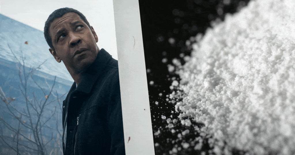 Equalizer 3, cocaine bust, Denzel Washington, Antoine Fuqua