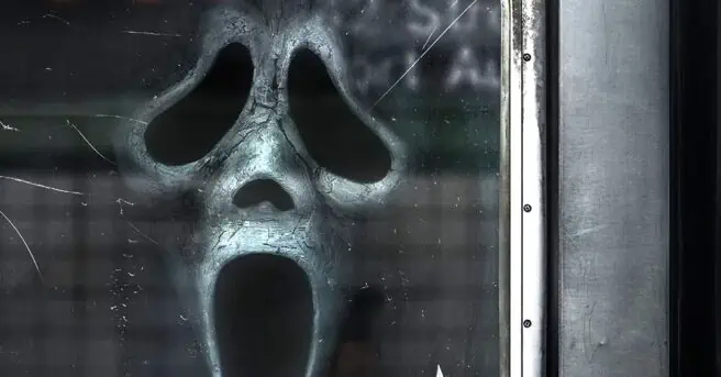 Ghostface has a knife in hand and appears to be after another potential victim in the latest image from Scream 6