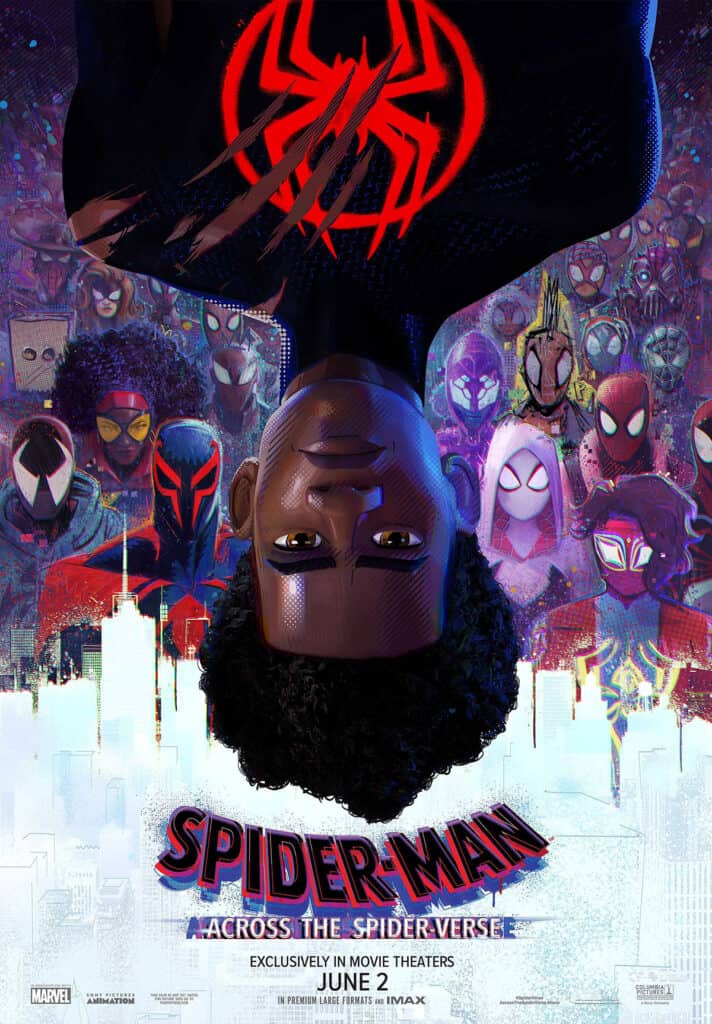 Spider-Man: Across the Spider-Verse poster, Sony, Marvel