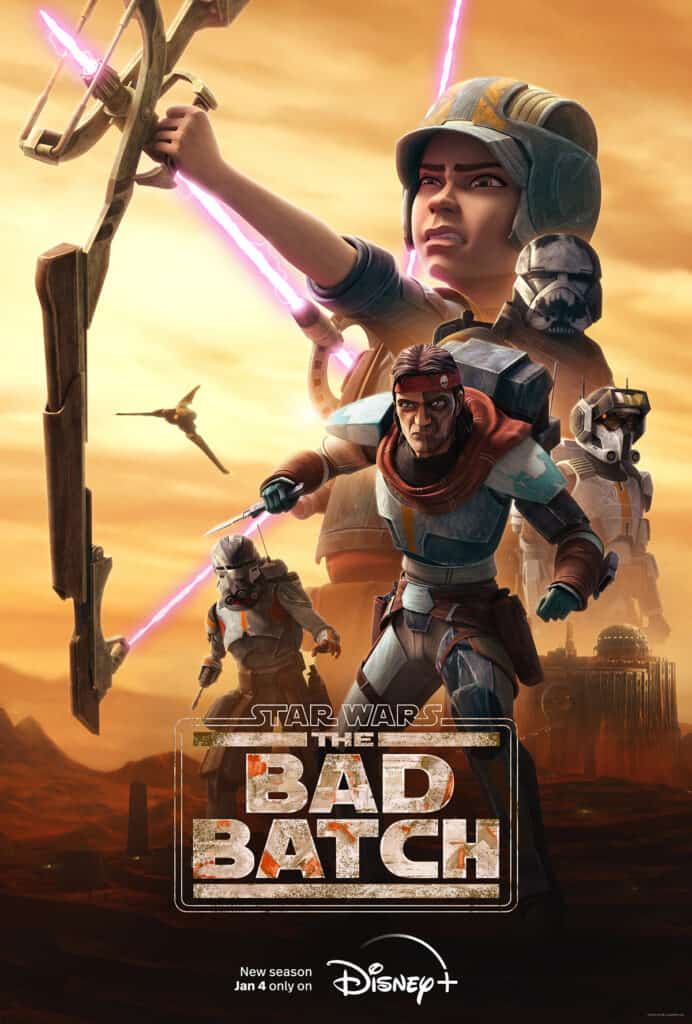 Star Wars: The Bad Batch Season 2, Star Wars, Disney+, poster