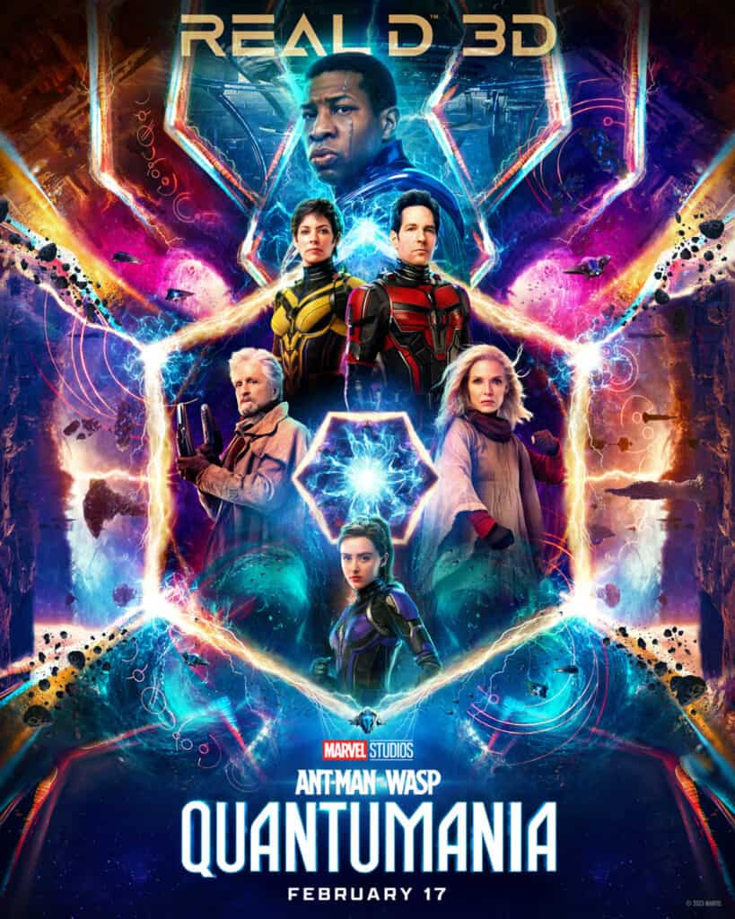 Ant-Man and the Wasp: Quantumania, 3D, poster, Marvel Studios