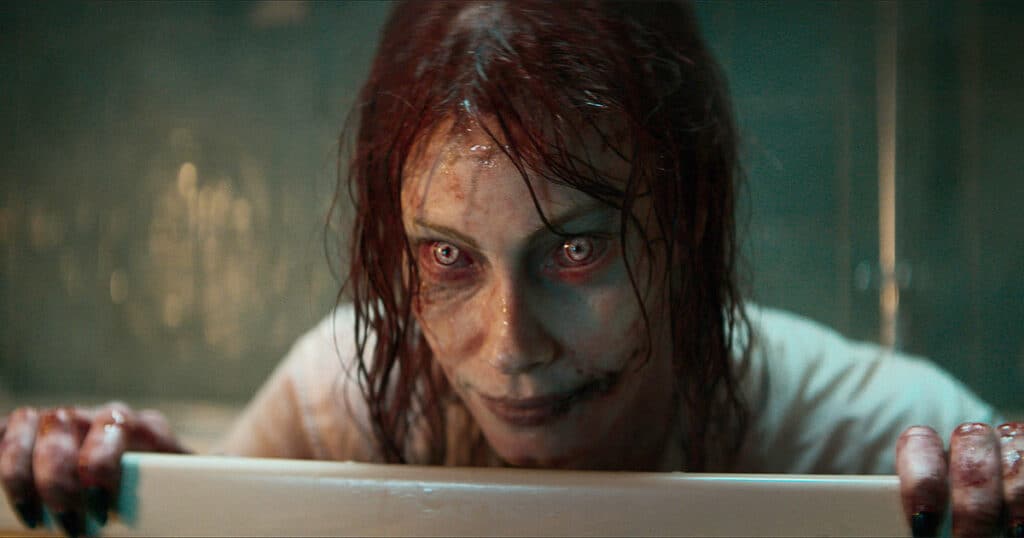 Three clips give a preview of creepy Deadite moments from Lee Cronin's Evil Dead Rise, coming to theatres next week