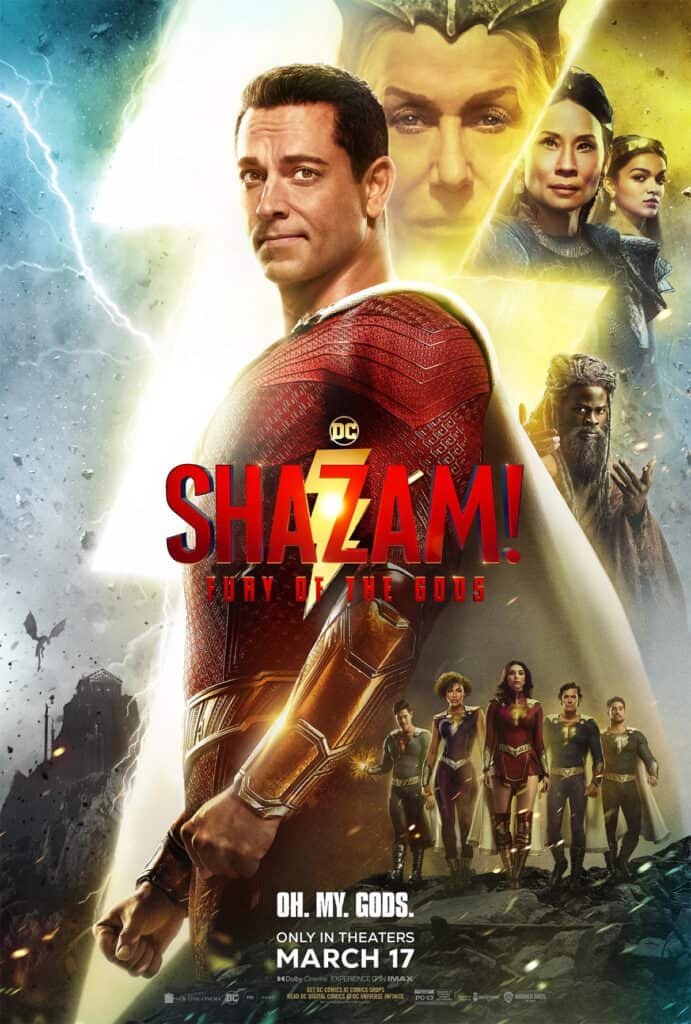 Shazam: Fury of the Gods, poster