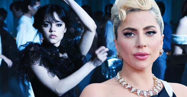 Wednesday, Lady Gaga, Jenna Ortega