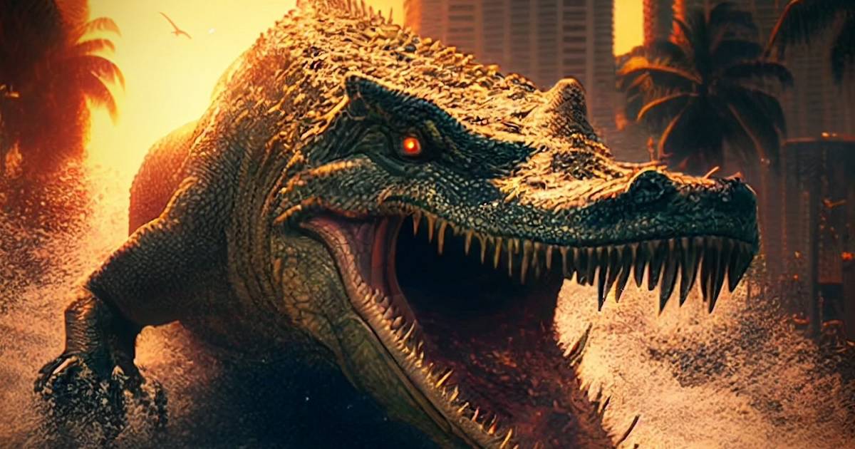 The Asylum has unveiled a poster for their upcoming Cocaine Bear mockbuster Attack of the Meth Gator, coming this summer