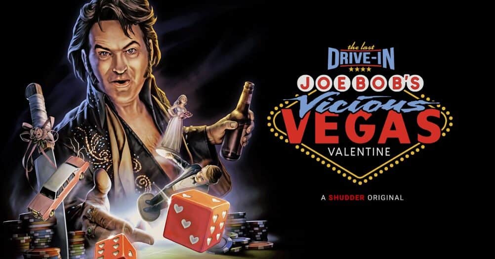 A new, special edition of The Last Drive-In with Joe Bob Briggs is coming to the Shudder streaming service just in time for Valentine's Day