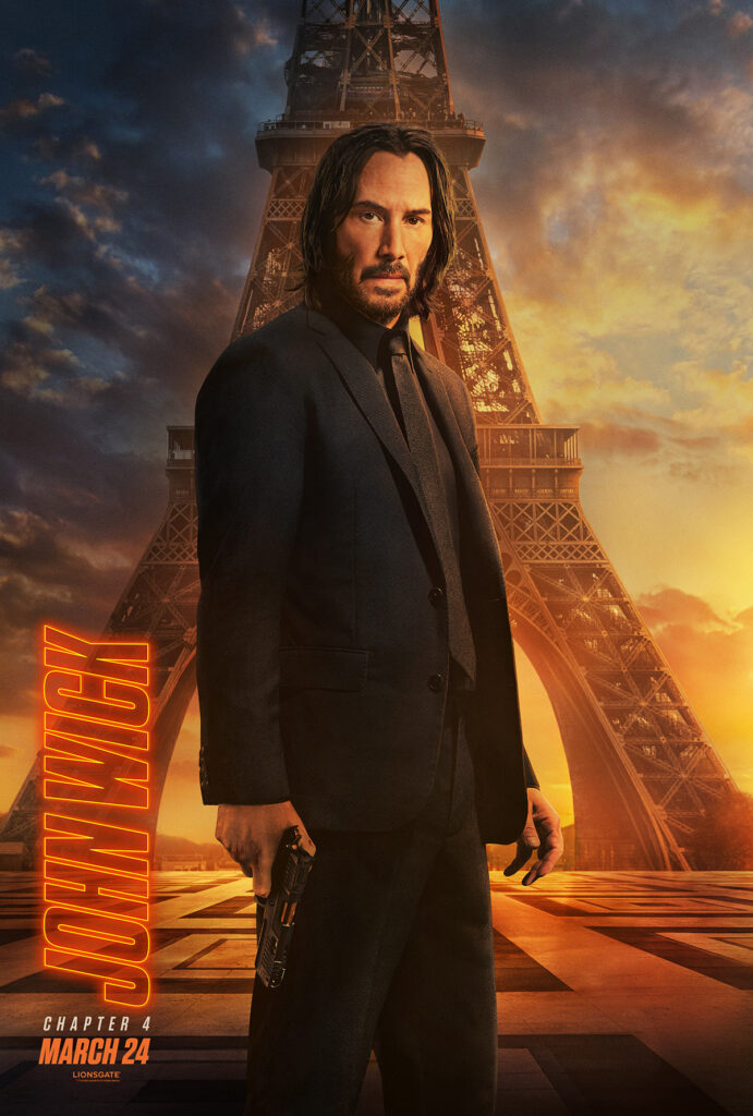 John Wick: Chapter 4, Character posters, Keanu Reeves