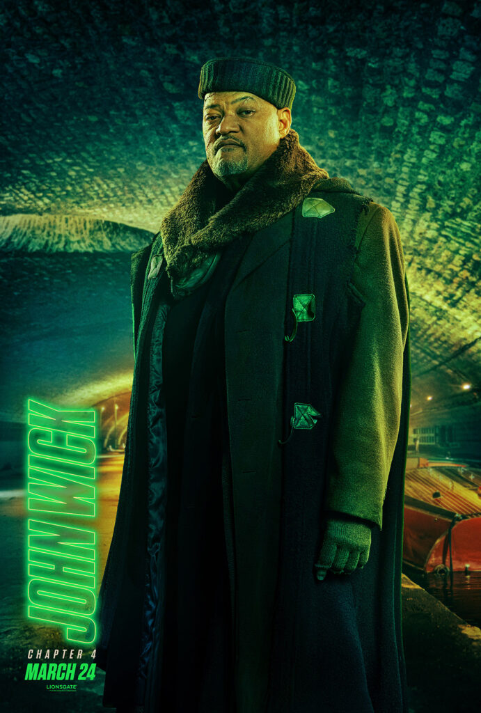 John Wick: Chapter 4, Character posters, Laurence Fishburne