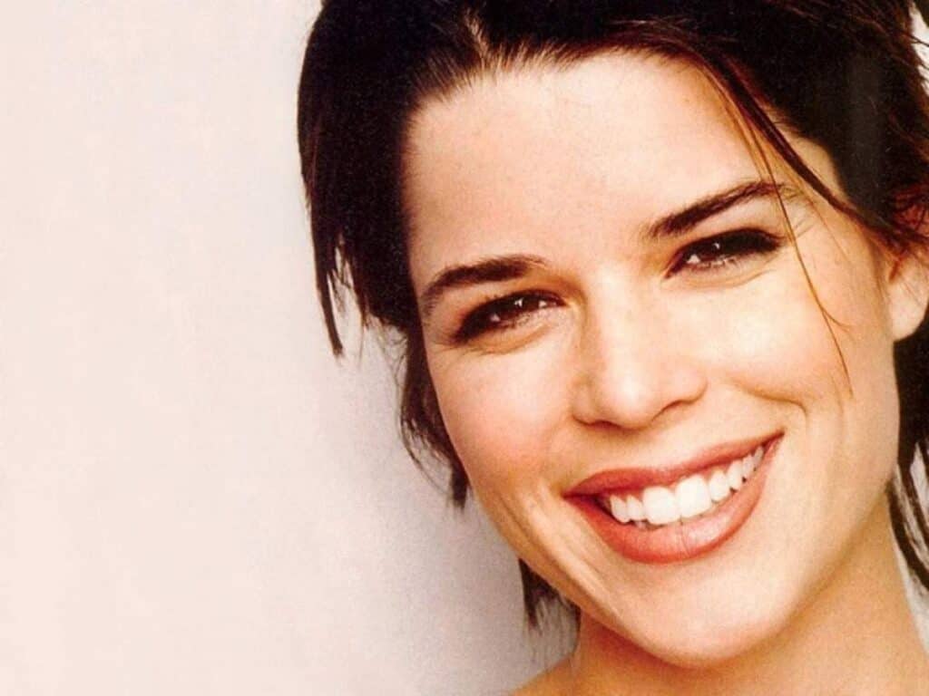 neve campbell catwalk, early roles
