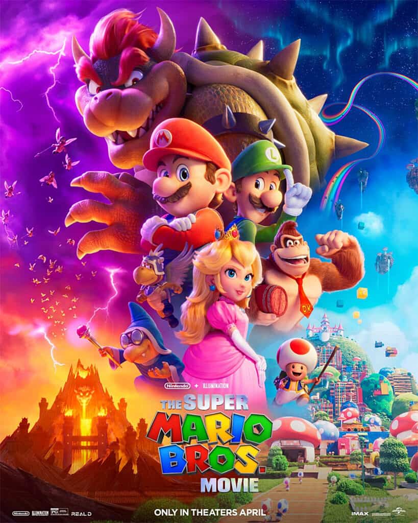 Áp phích phim Super Mario Bros