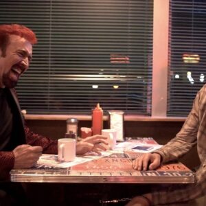 The first image from the psychological thriller Sympathy for the Devil shows the characters played by Nicolas Cage and Joel Kinnaman