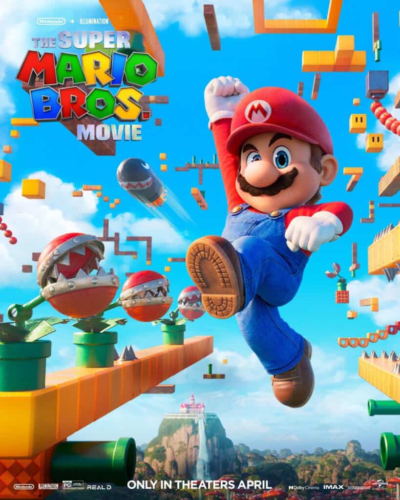 The Super Mario Bros. Movie, poster, Mario, Nintendo