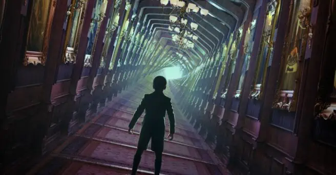 Disney has unveiled a poster for the film Haunted Mansion, based on their dark ride attraction. Teaser trailer is coming tomorrow