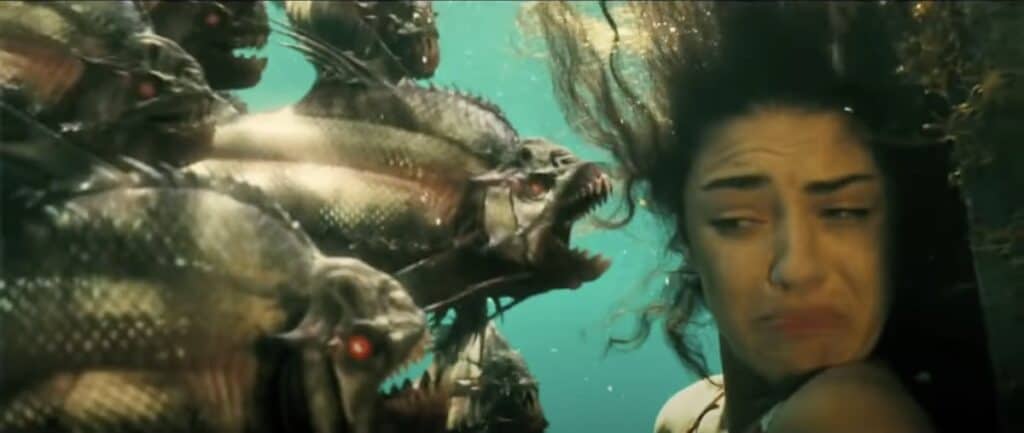 bloederigste films ooit gemaakt: Piranha 3D