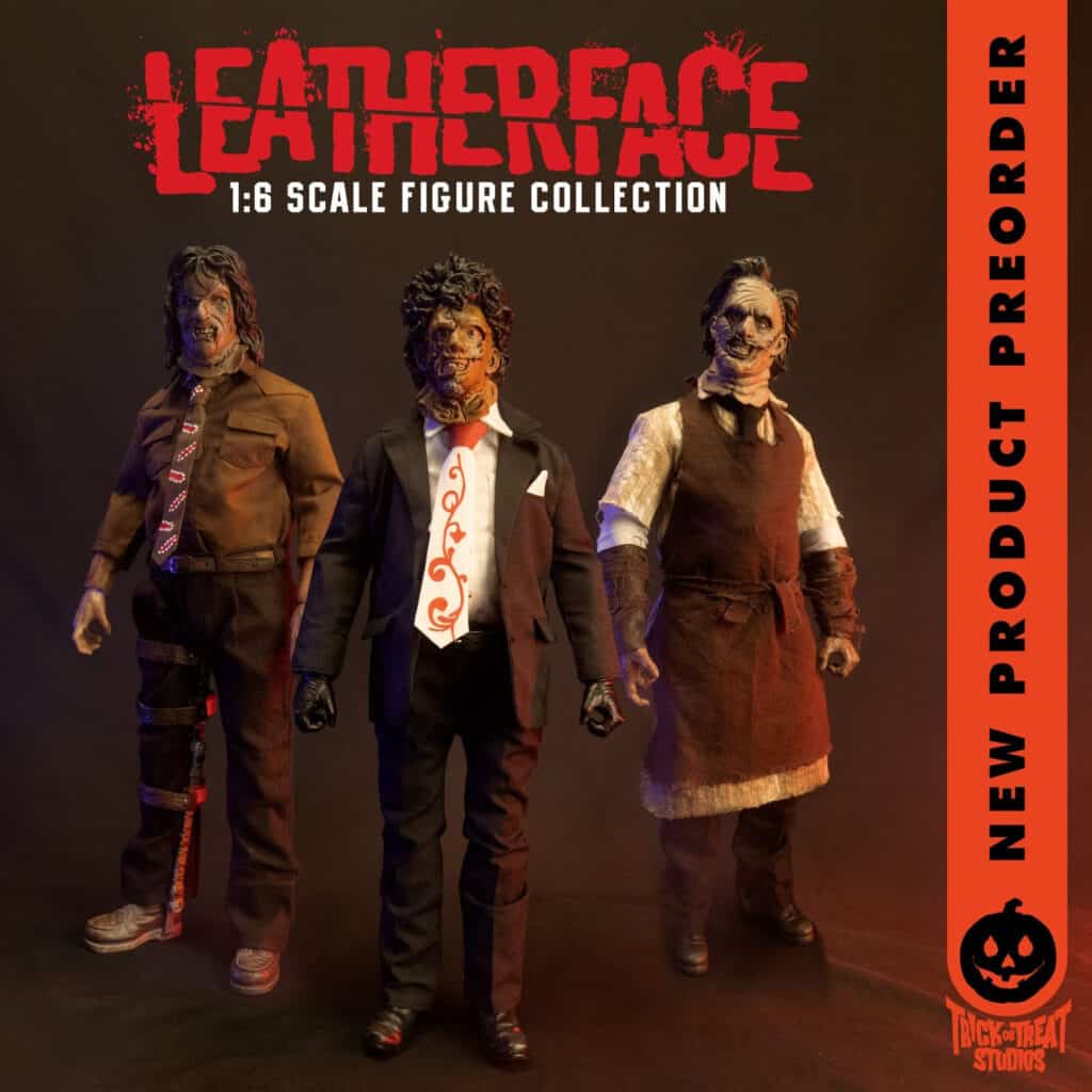Trick or Treat Studios Leatherface action figures