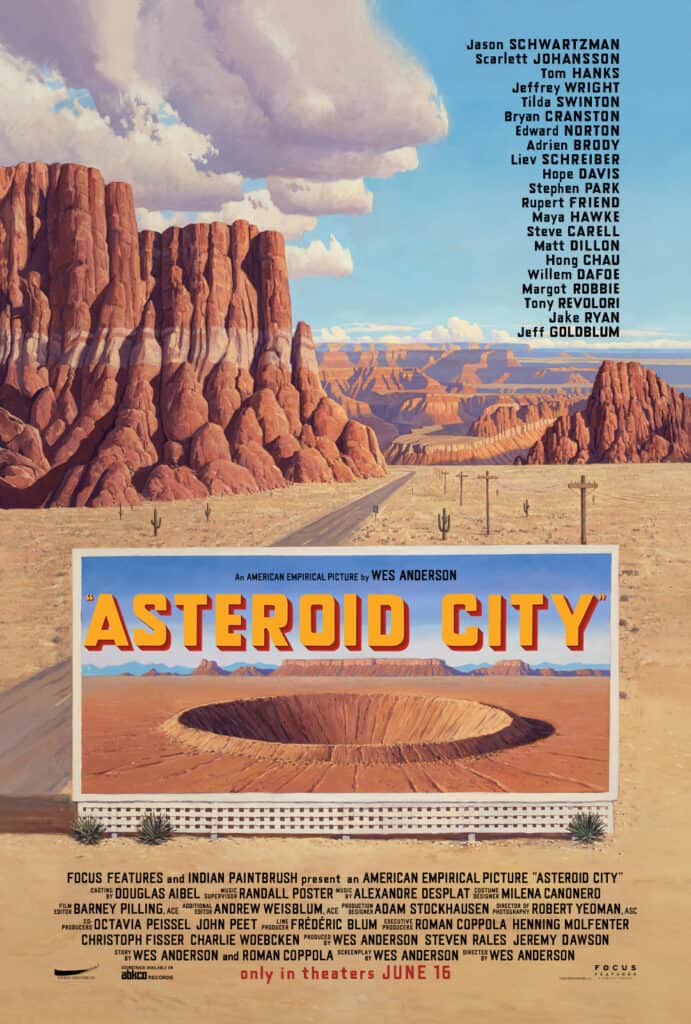 Ciudad de asteroides Póster