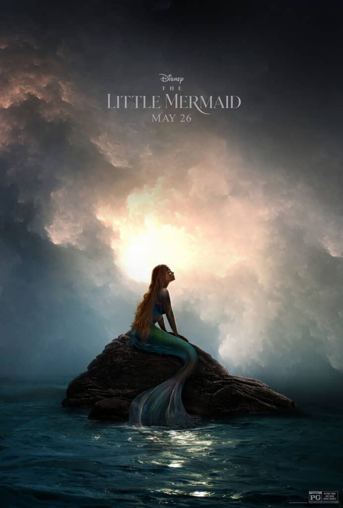 The Little Mermaid, Disney, Halle Bailey, poster